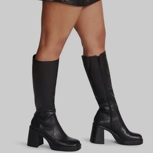 Steve Madden Fanatik Leather Boot